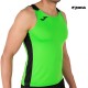 CAMISETA TIRANTAS JOMA RECORD II VERDE FLÚOR NEGRO 102222.021