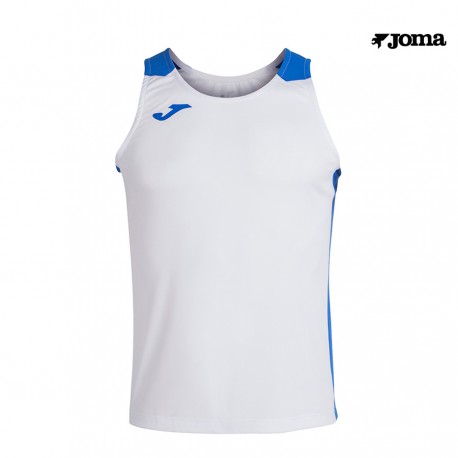 CAMISETA TIRANTAS JOMA RECORD II BLANCO ROYAL 102222.207