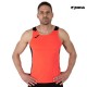 CAMISETA TIRANTAS JOMA RECORD II CORAL FLÚOR NEGRO 102222.041