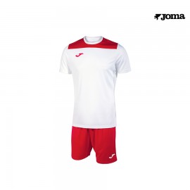 CONJUNTO SET JOMA PHOENIX II BLANCO ROJO JR NIÑO 103124.206