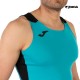 CAMISETA TIRANTAS JOMA RECORD II TURQUESA NEGRO 102222.725