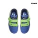 BOTAS JOMA CANCHA JR 2404 AZUL ROYAL VERDE INDOOR SALA IC CAJW2404INV